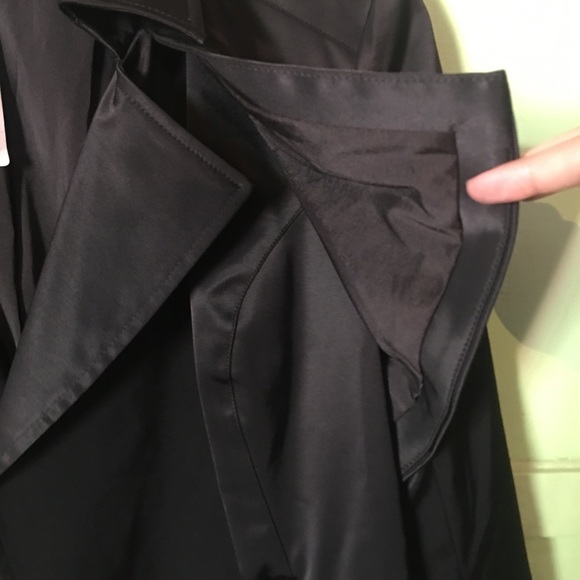 Bebe Satin Pleated Jacket - Picture 6 of 8